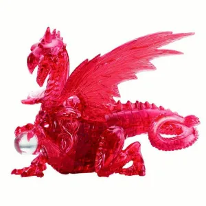 3D Crystal Puzzle - Red Dragon Young imaginations
