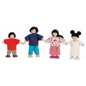 Dollhouse Family Dolls - Asian Thoughtful learning Engaging young minds