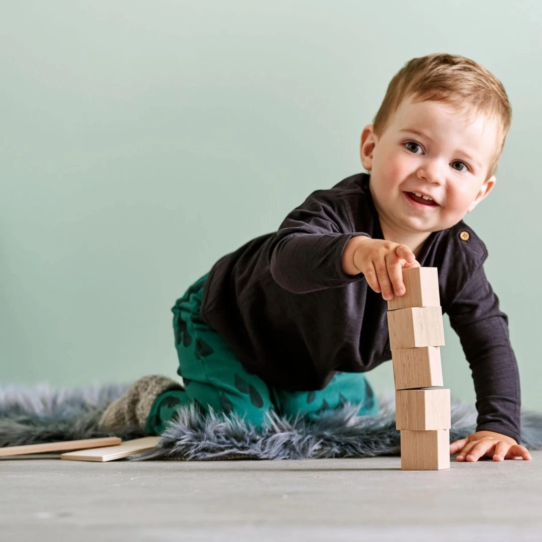 Preschool minds Kids discovery tools Clever Up! Unit Wooden Block Building System 1.0