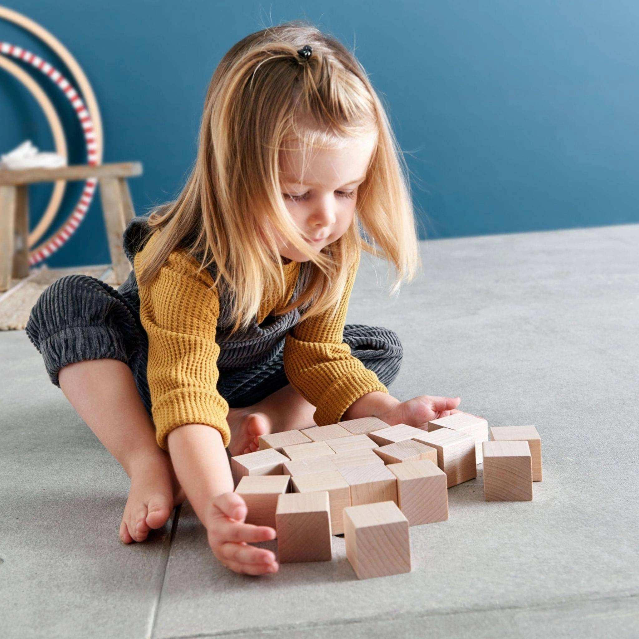 Mini makers Learning tools Clever Up! Unit Wooden Block Building System 1.0