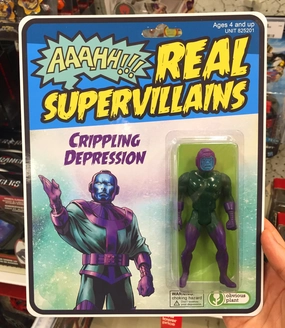 Crippling Depression Action Figure Tiny thinkers