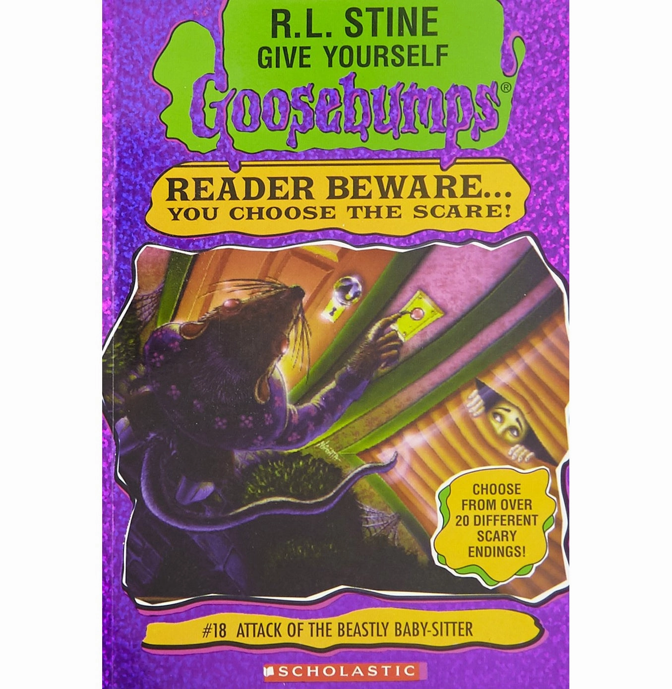 Gygb #18 Attack Of The Beastly Baby:Sitter R.L. Stine R.L. Stine Creative minds Mindful play