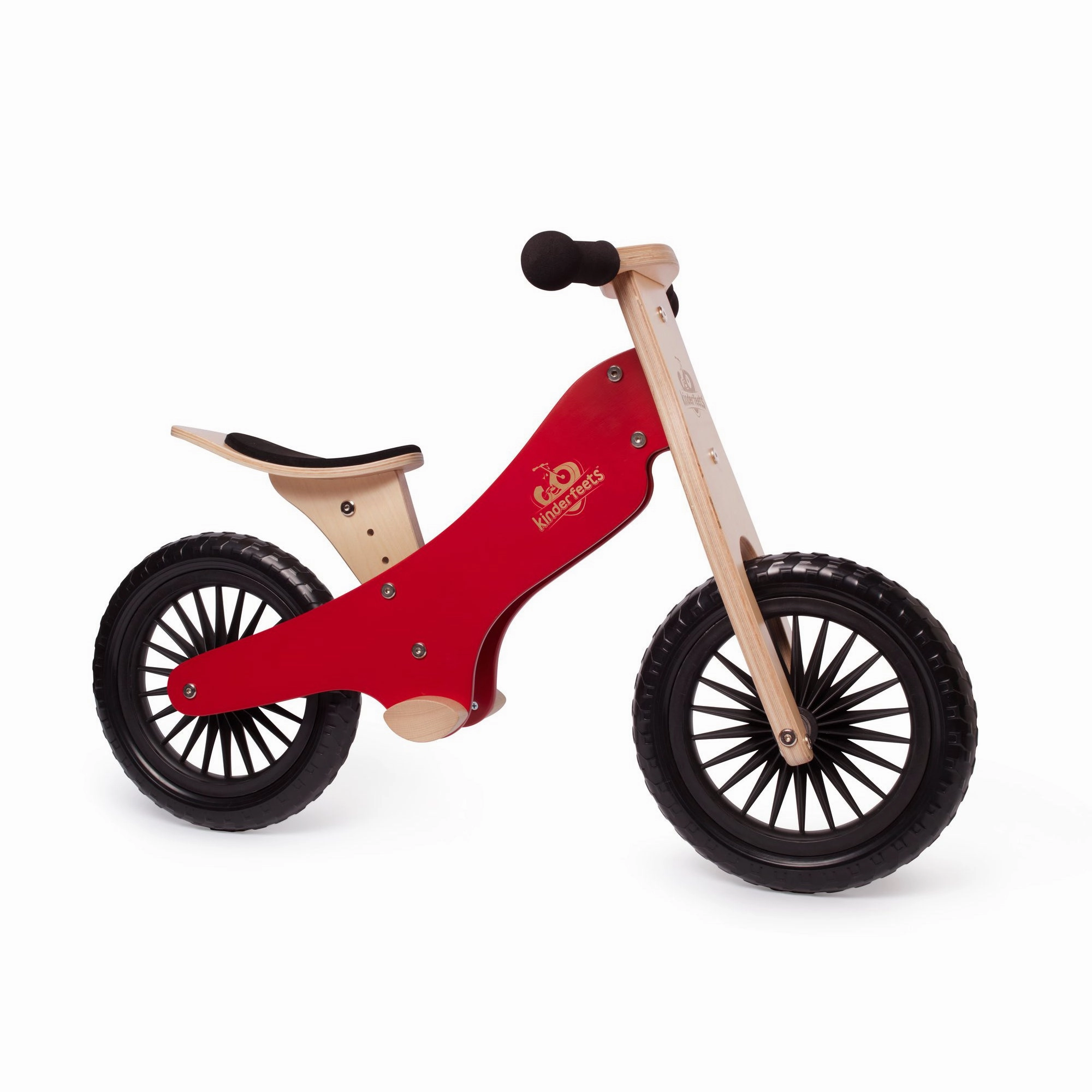 Kinderfeets Balance Bike - Cherry Red 84X35.6X55Cm Kid-centered learning