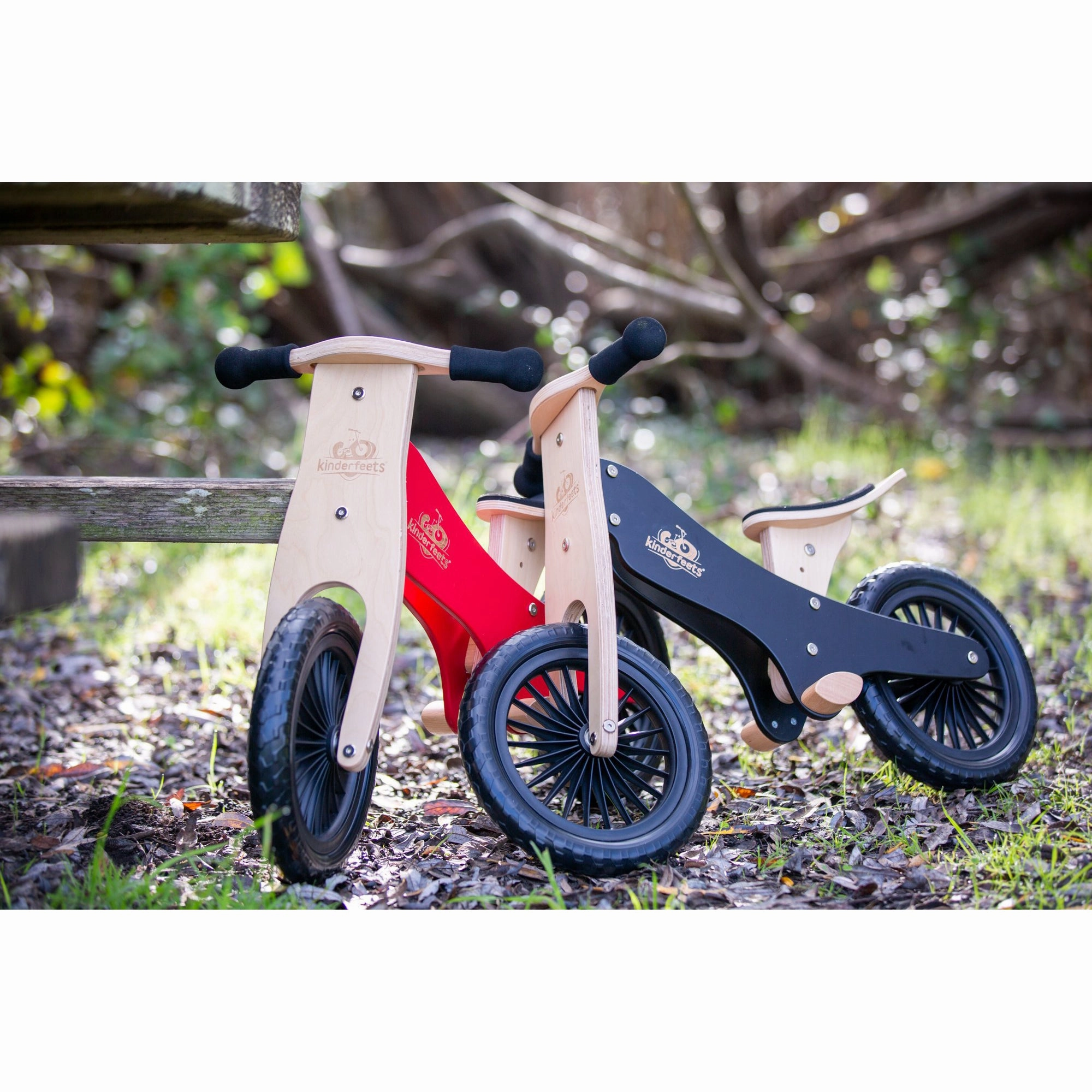 Learn at home Fun-based learning Kinderfeets Balance Bike - Cherry Red 84X35.6X55Cm