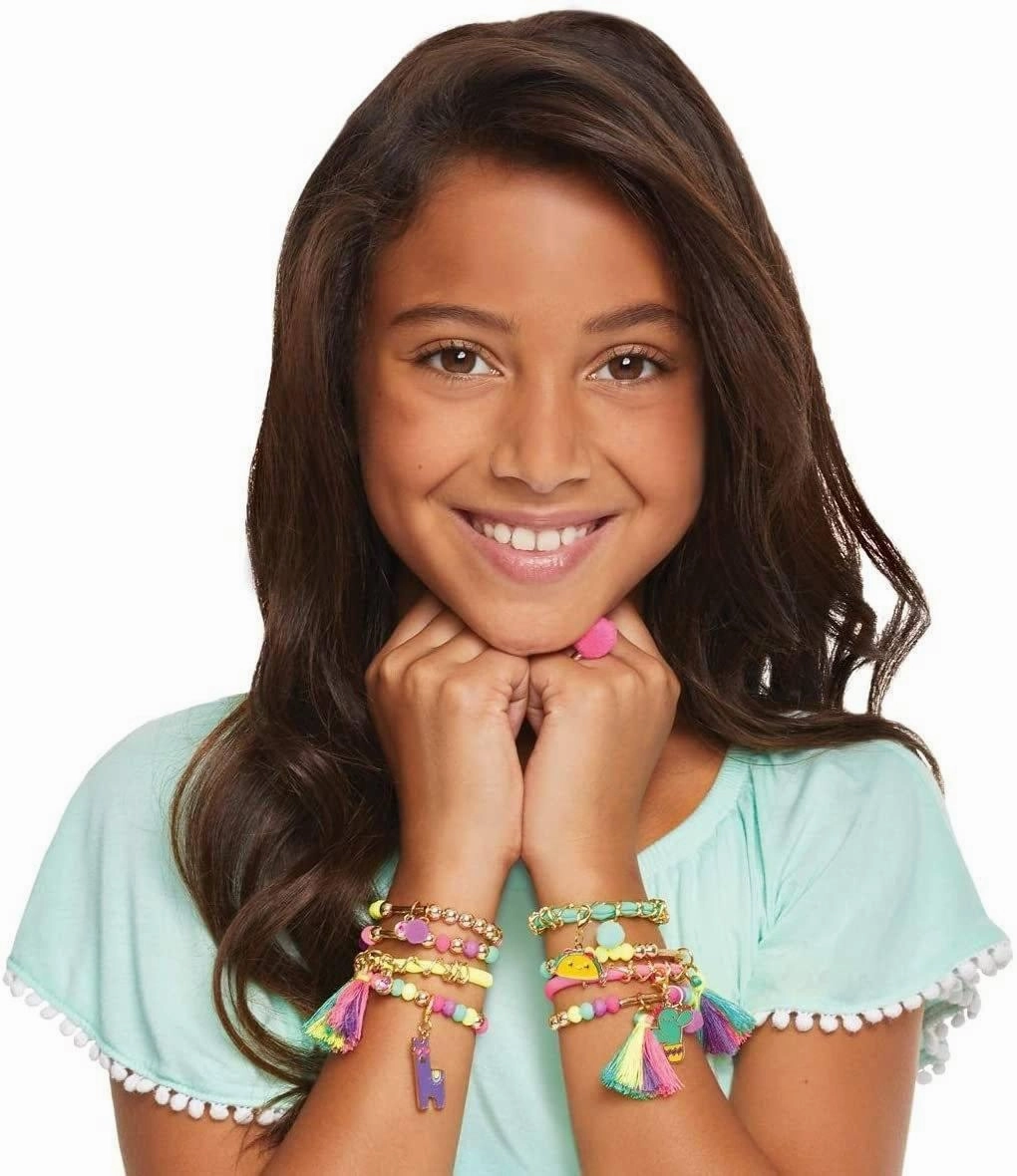 Young explorers Home learning tools Make It Real Neo-Brite Gold Jewellery Making Kit