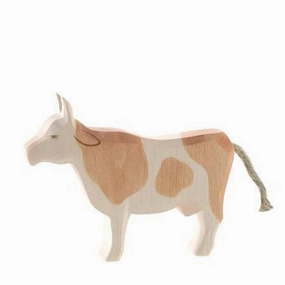 Ostheimer Cow, Brown And White, Standing Educational fun Curiosity starters