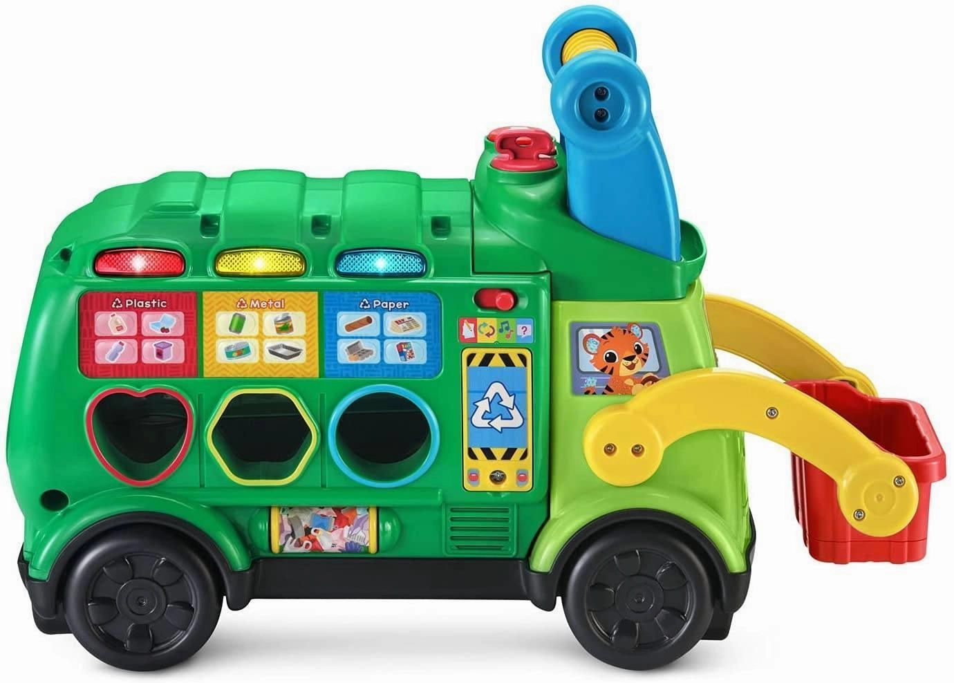 Vtech Sort And Recycle Ride-On Truck Happy hands Growing minds