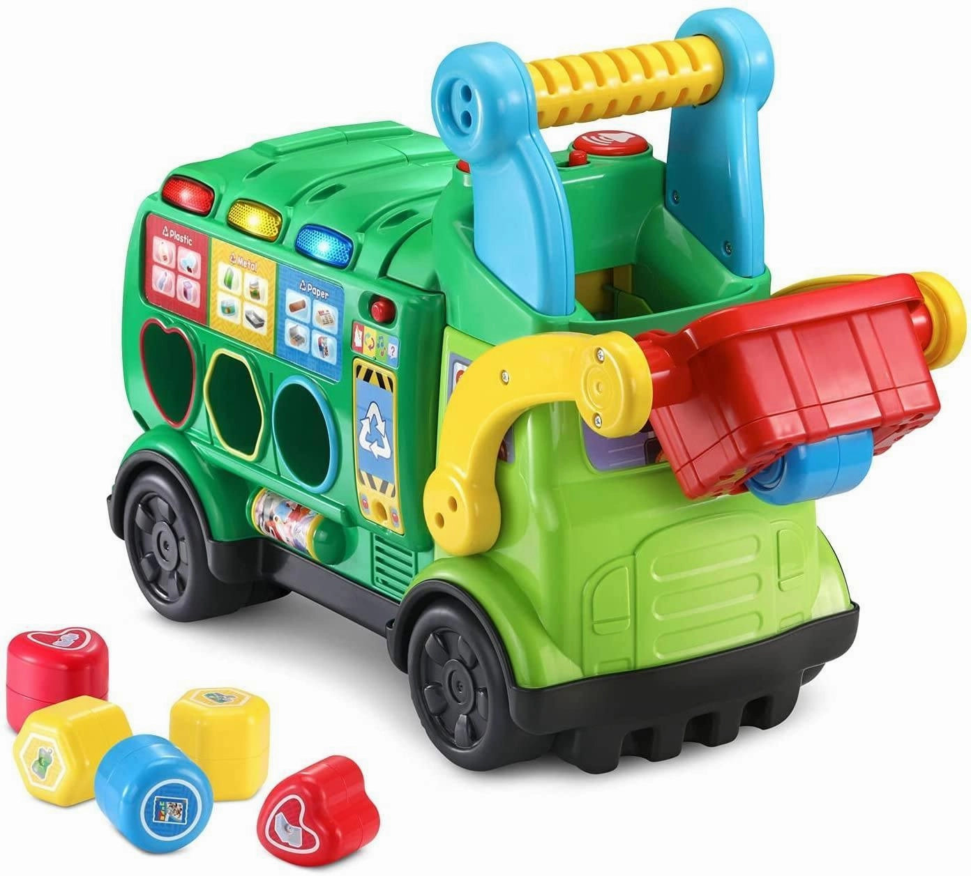 Vtech Sort And Recycle Ride-On Truck Playroom learning Smart kids gear