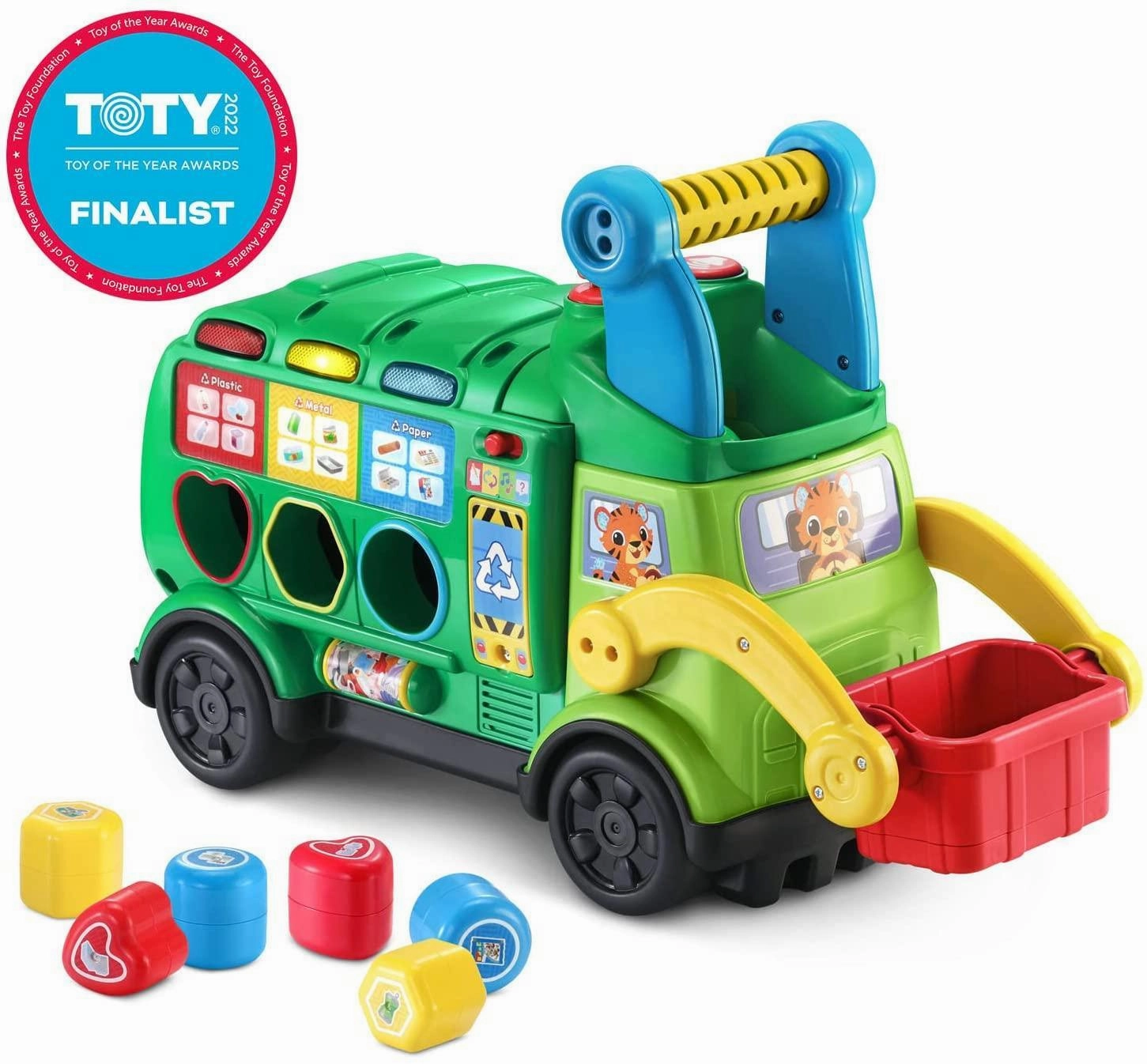 Vtech Sort And Recycle Ride-On Truck Mindful play Little learners