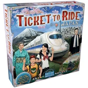Ticket To Ride: Map #7 - Japan/Italy Learning tools Happy hands