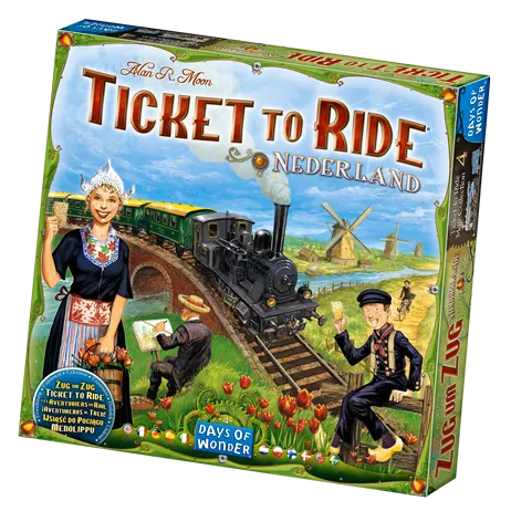 Joyful learning Home learning tools Ticket To Ride Nederland Expansion
