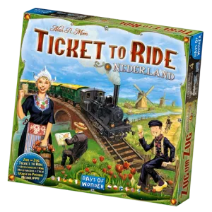 Joyful learning Home learning tools Ticket To Ride Nederland Expansion