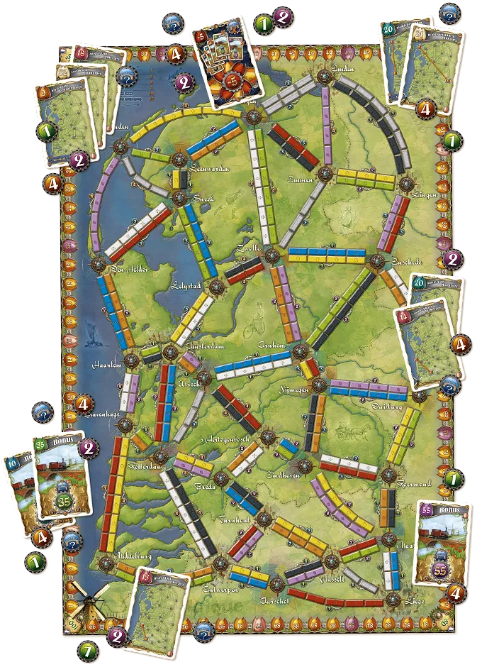 Ticket To Ride Nederland Expansion Fun for curious minds Engaging young minds