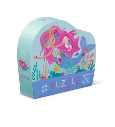 12 Pc Mini Puzzle - Mermaid Dreams First explorers