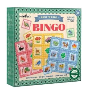 Busy Woods Bingo Creative time for curious minds