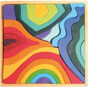Imaginative play Learning fun Four Elements Puzzle Blocks Set - Large