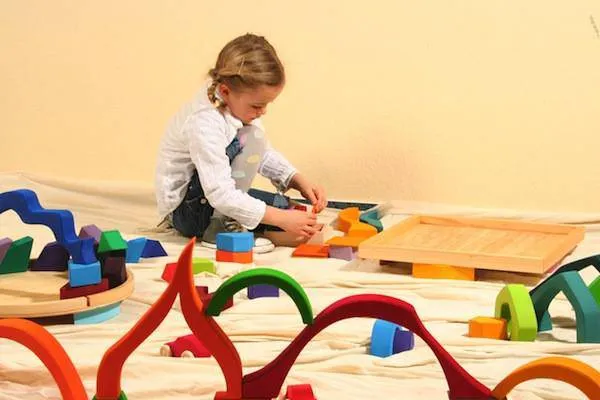 Four Elements Puzzle Blocks Set - Large Young minds at work