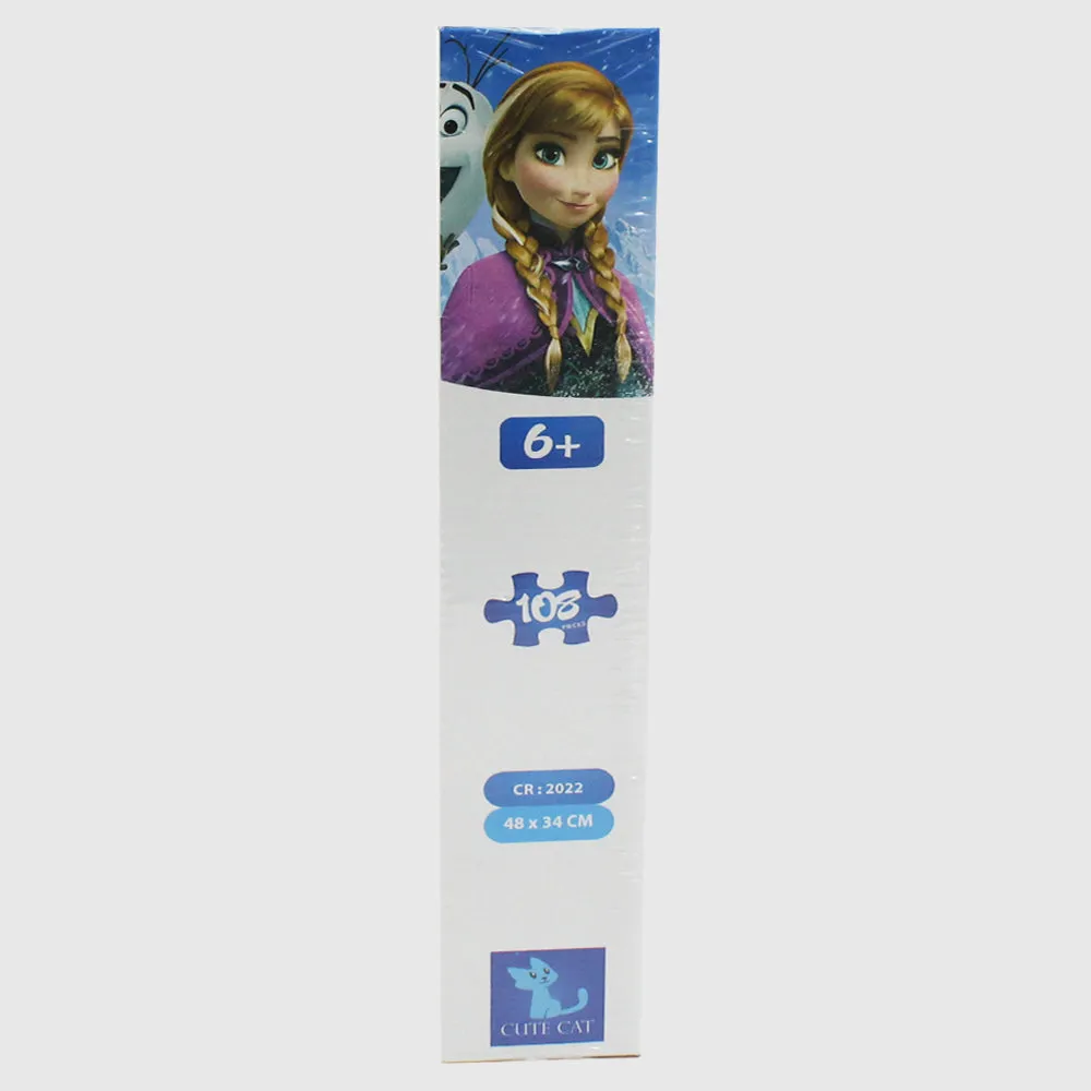 Frozen Puzzle - 108 Pieces Early learning Playroom learning