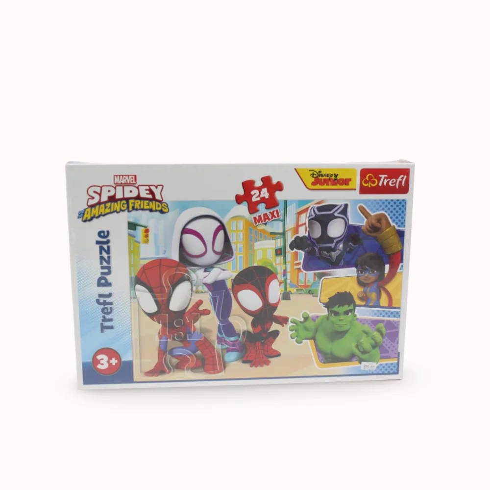 Trefl Spiday And His Friends Puzzle - 24 Pcs Exploration made fun Smart activities for young learners