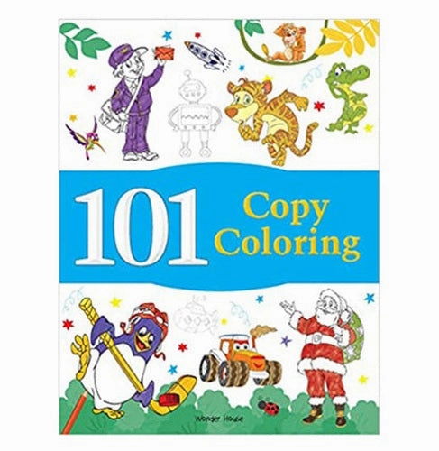 Thoughtful learning 101 Copy Coloring: Fun Activity Book For Children [Paperback] Wonder House Books