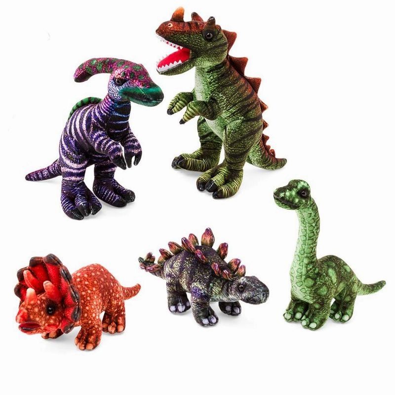 Kid-focused experiences Colorful Plush Dino Collection