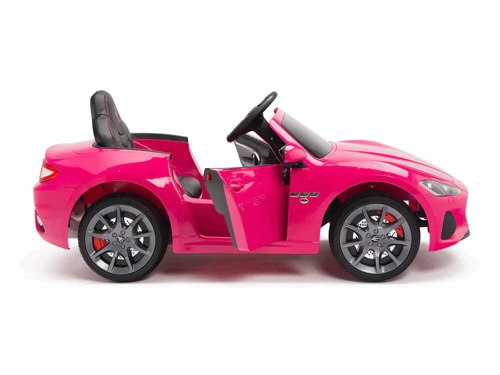 Maserati Grancabrio 12V Battery Ride-On Car With Remote Control - Pink Mindful play
