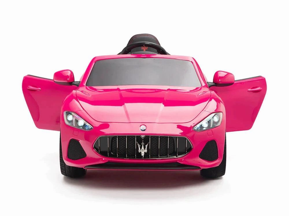Young explorers Fun-based learning Maserati Grancabrio 12V Battery Ride-On Car With Remote Control - Pink