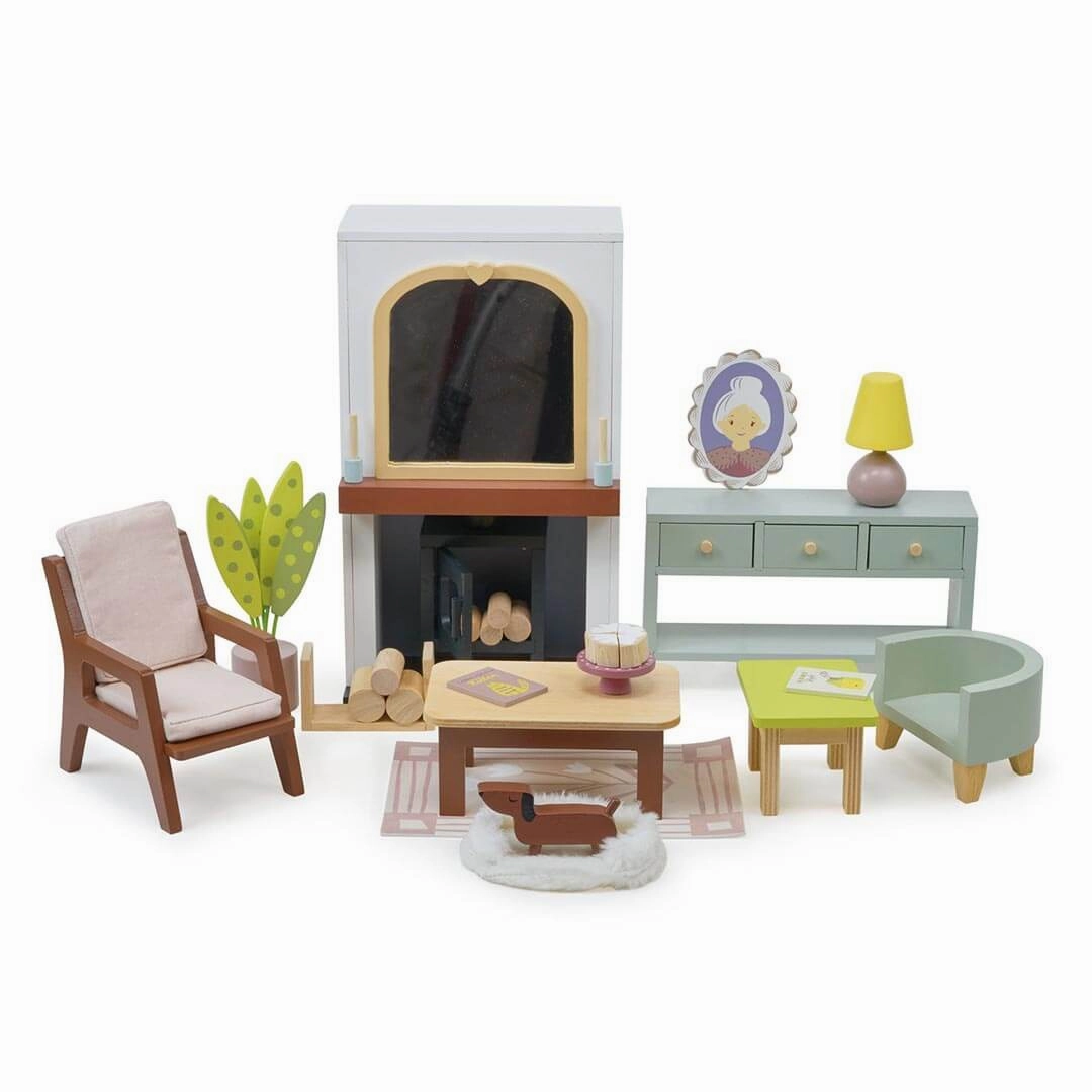 Learning fun Mulberry Mansion Large Wooden Dollhouse