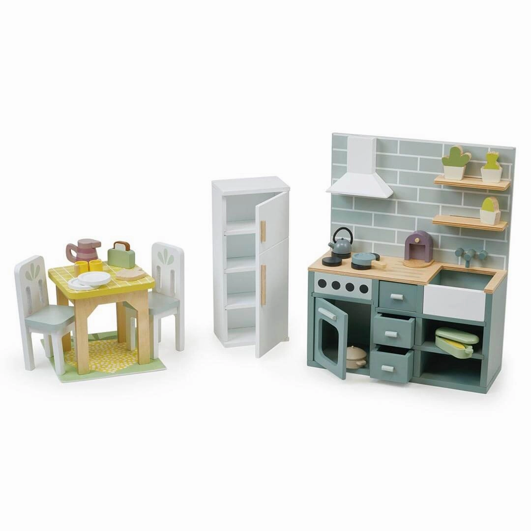 Mulberry Mansion Large Wooden Dollhouse Smart little ones
