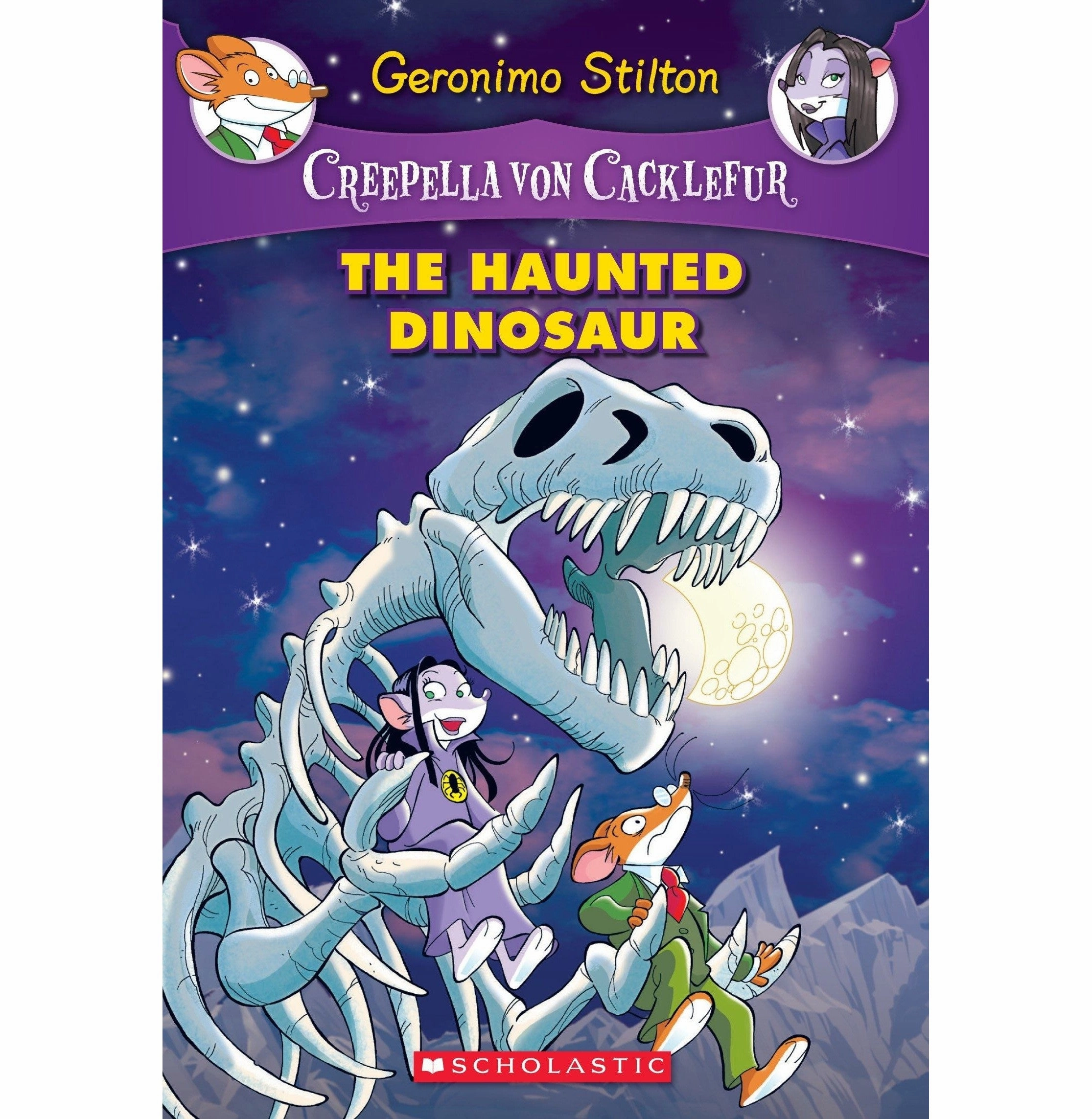 Playroom learning The Haunted Dinosaur (Creepella Von Cacklefur #9) Geronimo Stilton