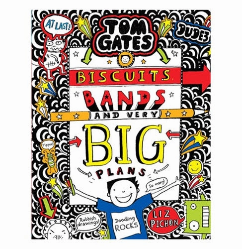 Tom Gates #14: Biscuits Bands And Very Big Plans Liz Pichon Learning fun