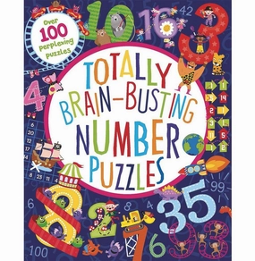 Totally Brain Busting Number Puzzles [Paperback] Parragon Creative minds
