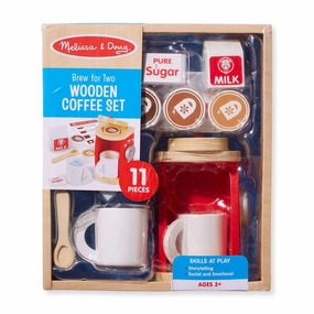 Wooden Brew & Serve Coffee Set Exploration made fun