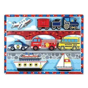 Vehicles Chunky Puzzle Skill-building tools