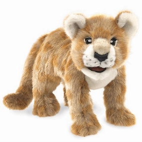 African Lion Cub Puppet Playful learning Young imaginations