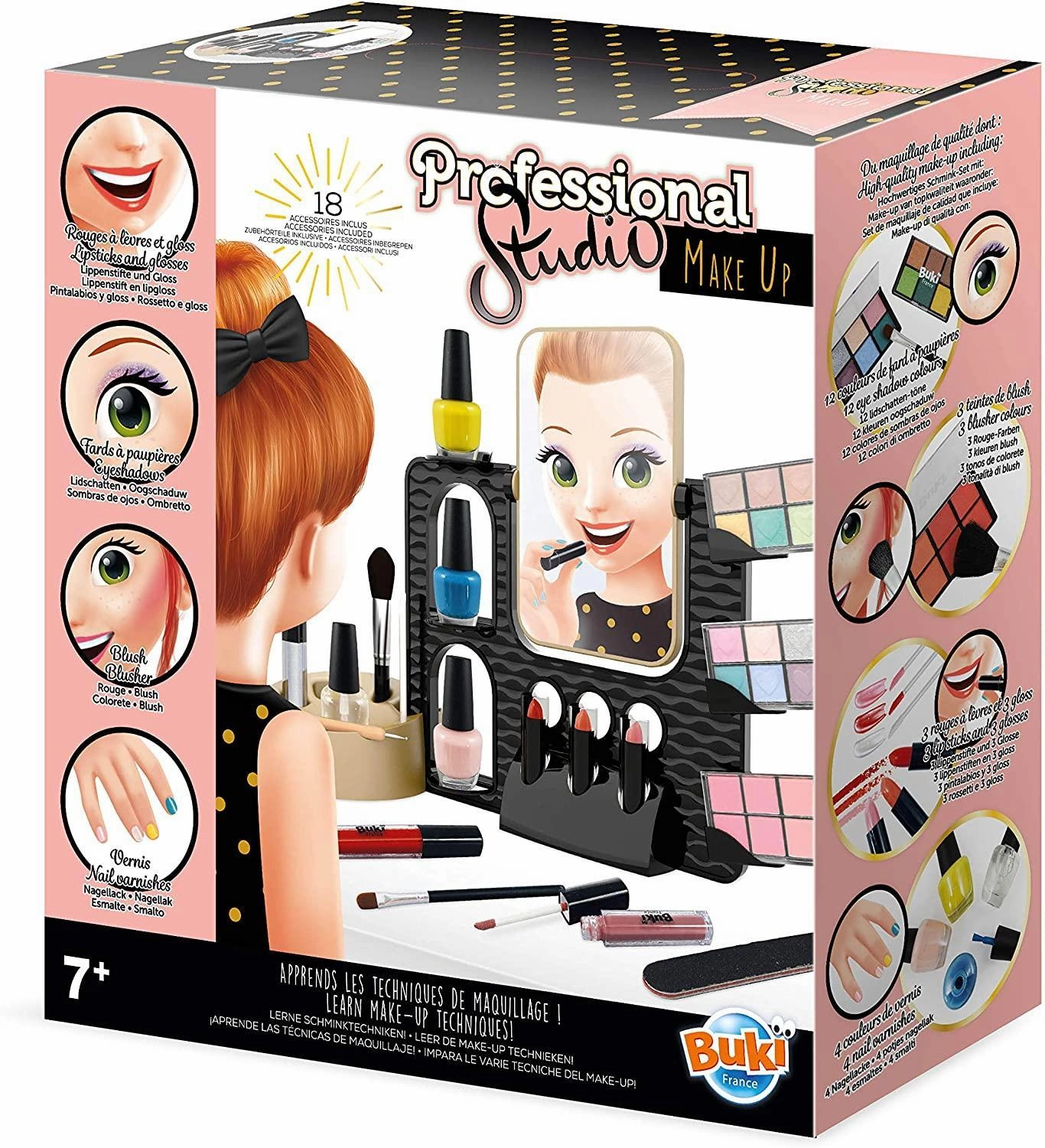 Buki France 5425 Professional Studio Make-Up Brain boosters Growth tools