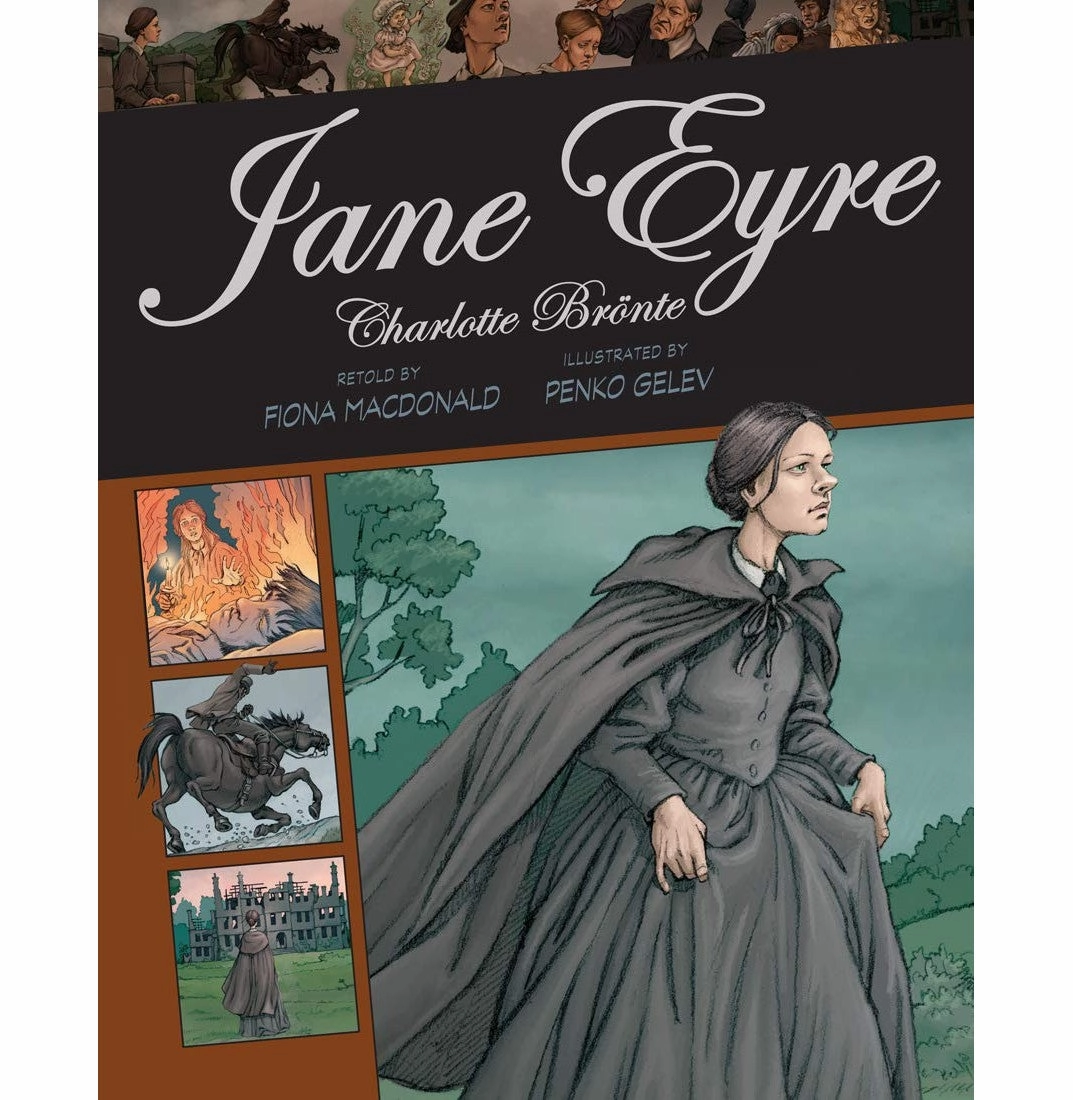 Jane Eyre 8 (Graphic Classics) Bronte Charlotte; Gelev Penko And Macdonald Fiona Imaginative play Learn at home
