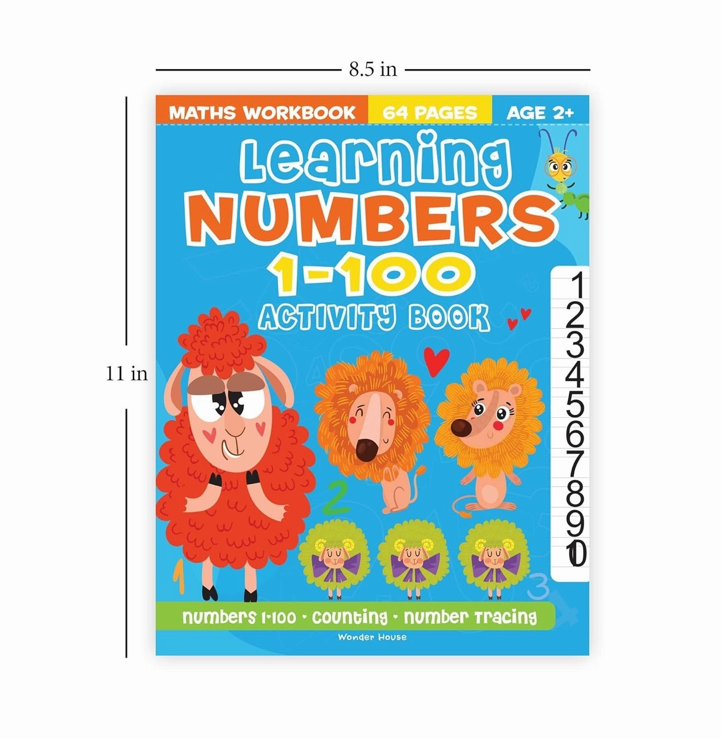 Young learners Learning Numbers 1-100 Activity Book: Fun Early Learning And Interactive Book For Children