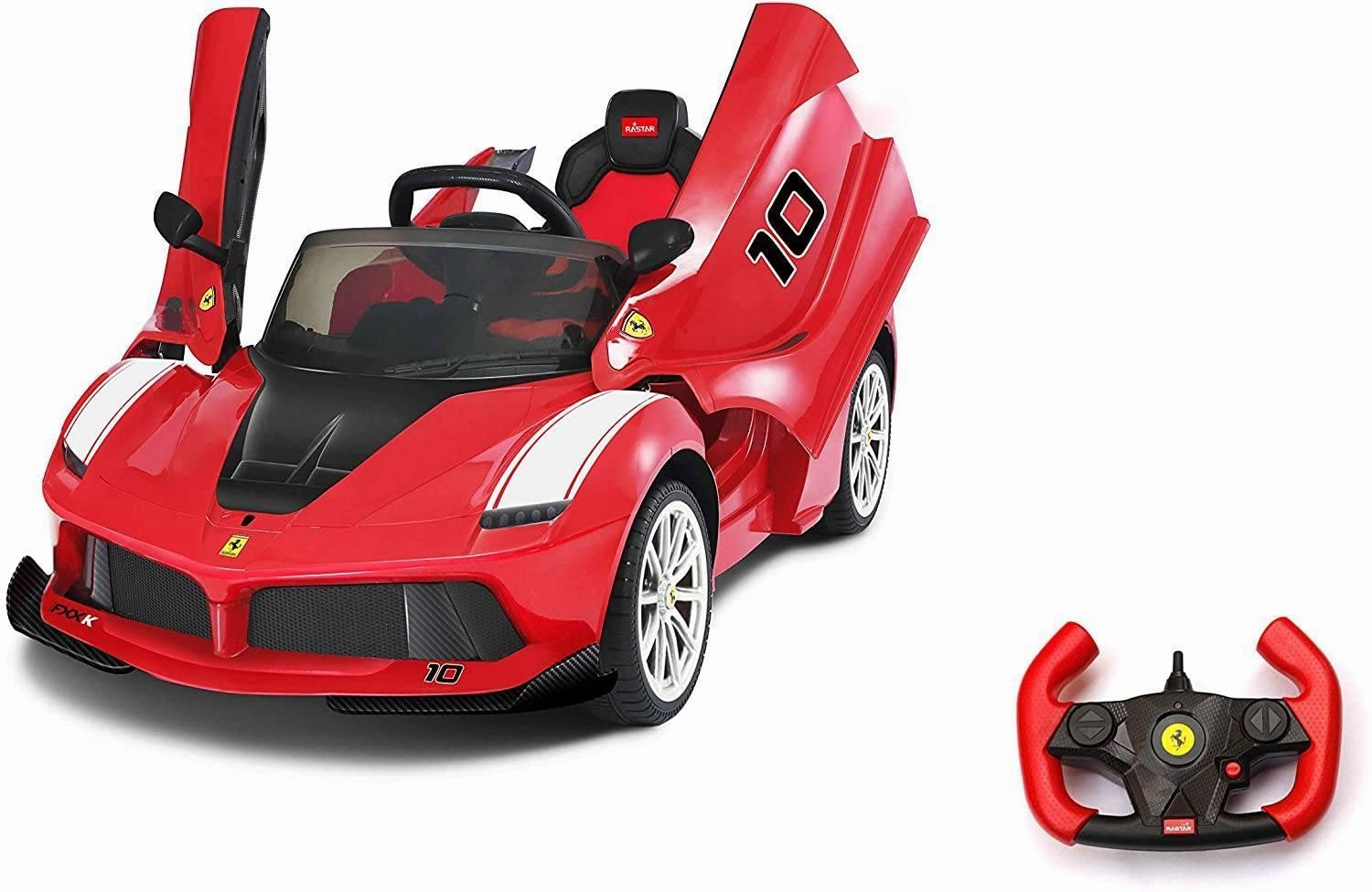 Thoughtful learning Holistic Ricco Genuine Official Licensed La Ferrari Fxxk 12V Battery Ride-On Car With 2-Motors & Remote Control