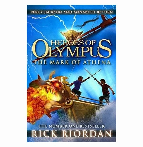 The Mark Of Athena (Heroes Of Olympus Book 3) Rick Riordan [Paperback] Riordan Rick Busy kids