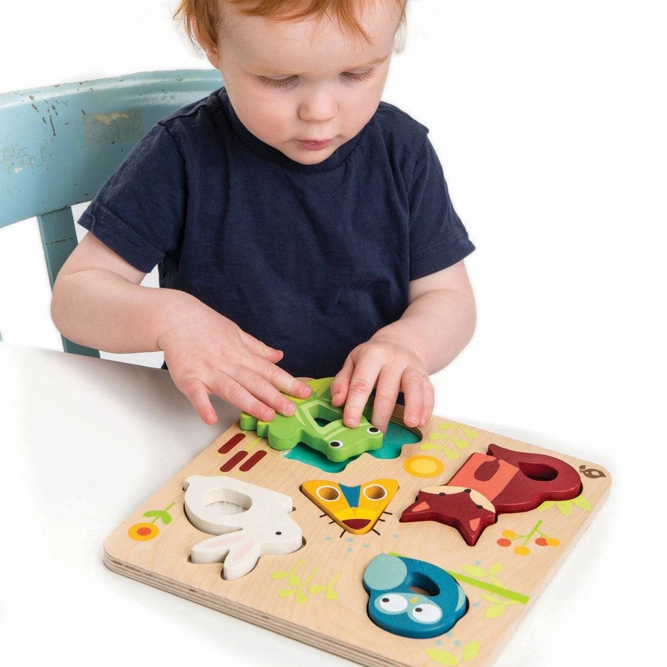 Hands-on discovery Touchy Feely Animal Puzzle