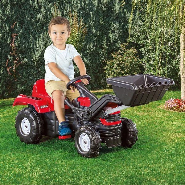 Moments of imagination Tractor Pedal Operated With Excavator