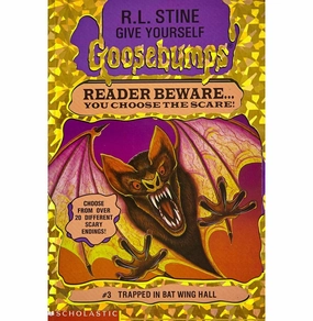 Trapped In Bat Wing Hall (Give Yourself Goosebumps) [Paperback] R.L. Stine R.L. Stine Kids essentials