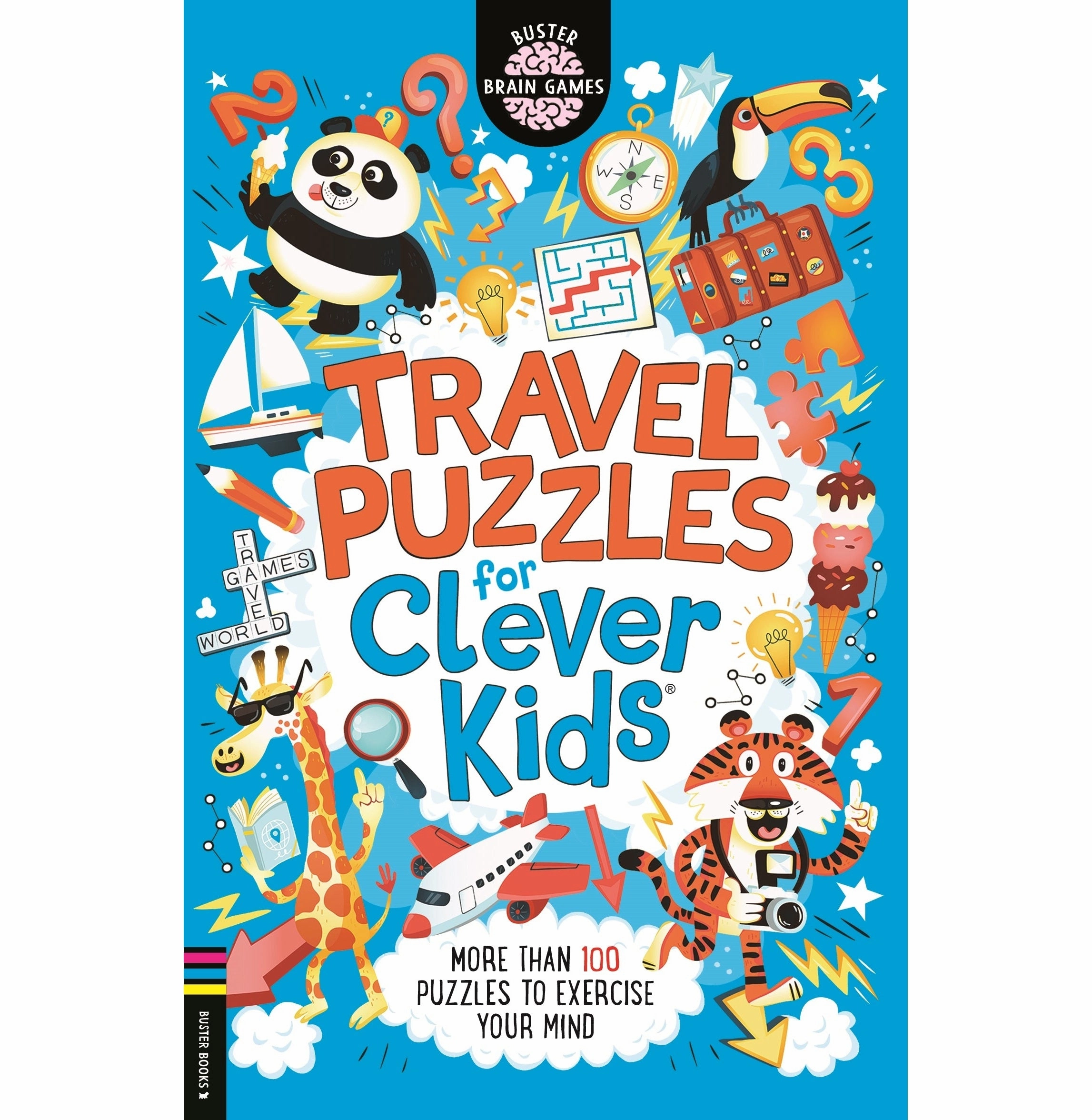 Learn at home Hands-on discovery Travel Puzzles For Clever Kids: Volume 9 (Buster Brain Games) [Paperback] Moore Dickason Gareth Chris
