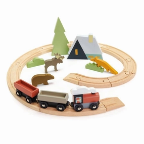 Treetops Wooden Train Set Playroom adventures begin here