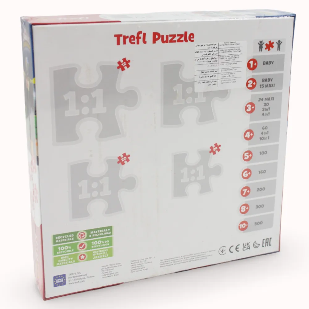 Mini makers Playroom adventures begin here Trefl 4In1 Spidey And His Amazing Friends Puzzle