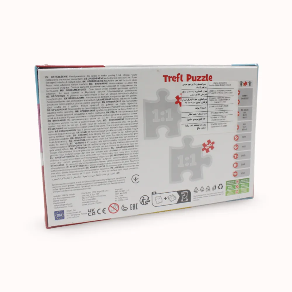 Little creators Trefl Cute Dogs Puzzle - 60 Pcs