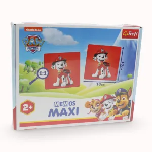 Parent-approved learning Child development Trefl Game Memos Maxi Paw Patrol Puzzle - 24 Pcs