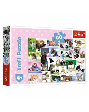 Trefl Puzzle Cata?S World - 60 Pieces Growing minds Little learners