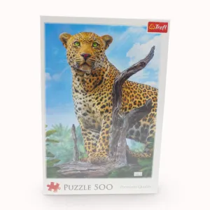 Trefl Wild Leopard Puzzle - 500 Pcs Everyday learning First explorers